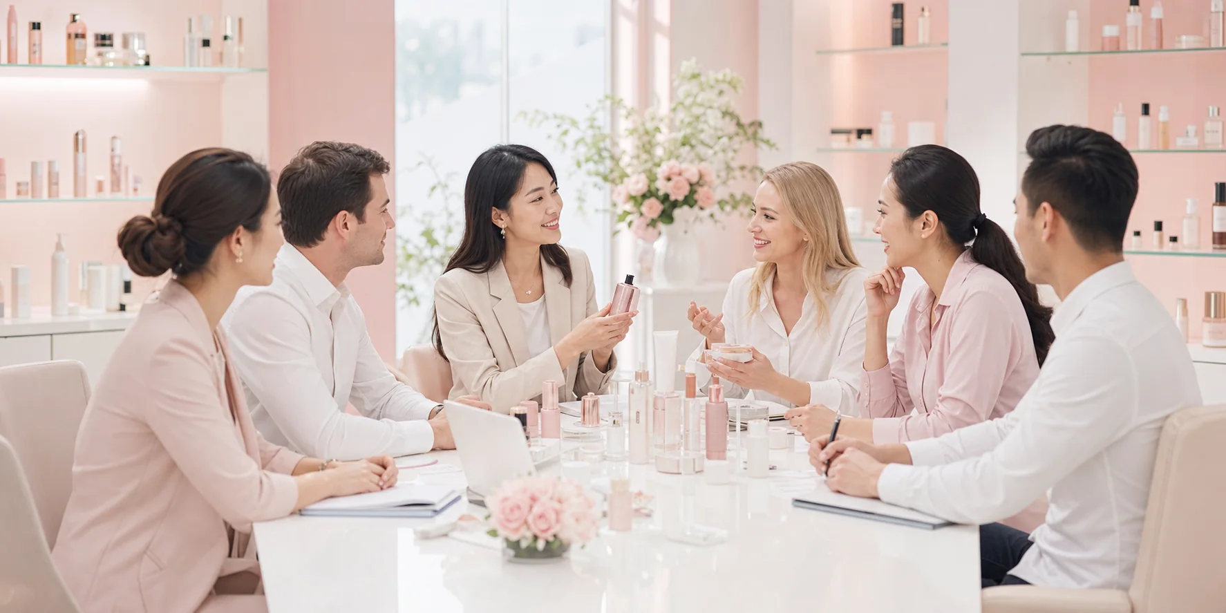 Avier Cosmetics team collaboration